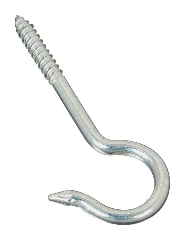 NATIONAL HARDWARE - National Hardware Zinc-Plated Silver Steel 4-1/8 in. L Ceiling Hook 60 lb 1 pk