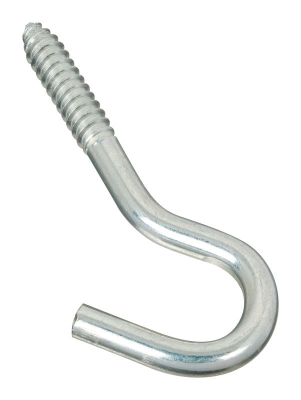 NATIONAL HARDWARE - National Hardware Zinc-Plated Silver Steel 4-7/8 in. L Screw Hook 150 lb 1 pk - Case of 10