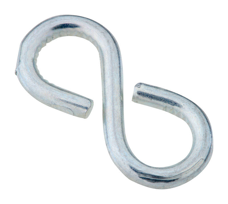 NATIONAL HARDWARE - National Hardware Zinc-Plated Silver Steel 1-1/8 in. L Closed S-Hook 1 pk