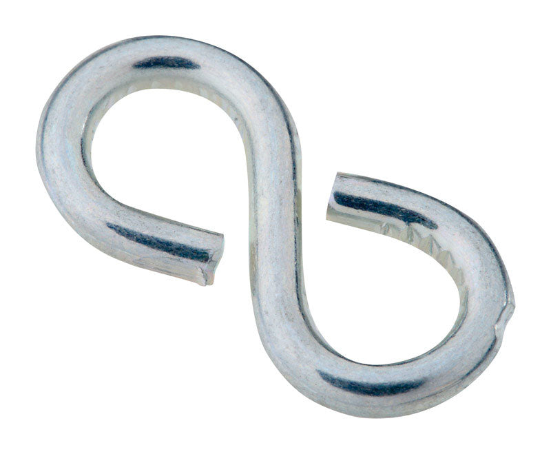 NATIONAL HARDWARE - National Hardware Zinc-Plated Silver Steel 7/8 in. L Closed S-Hook 1 pk
