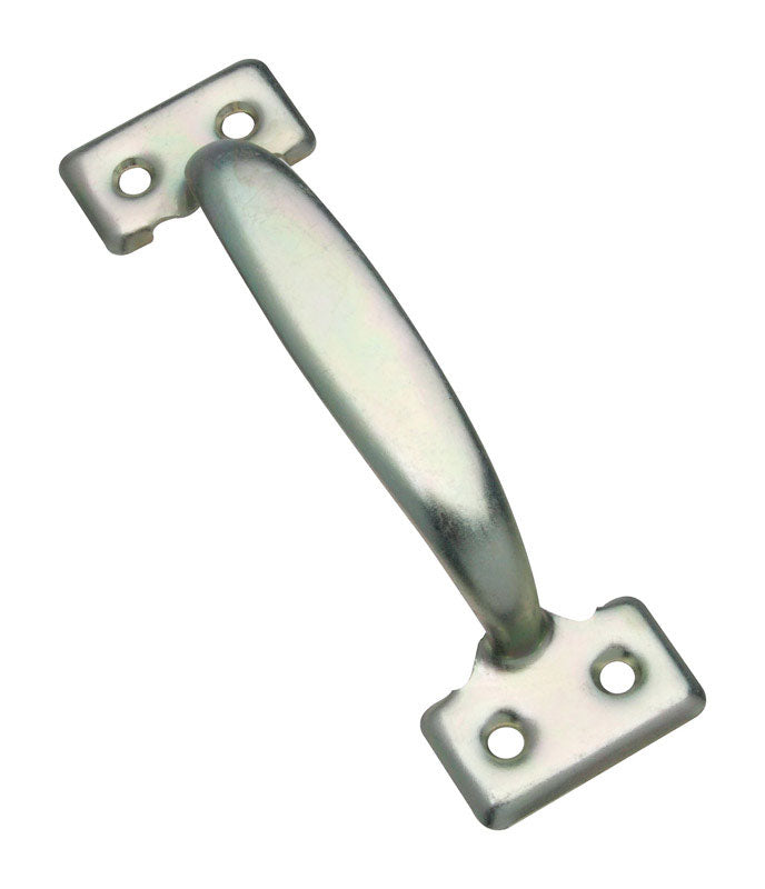 NATIONAL HARDWARE - National Hardware 5-3/4 in. L Zinc-Plated Silver Steel Door Pull