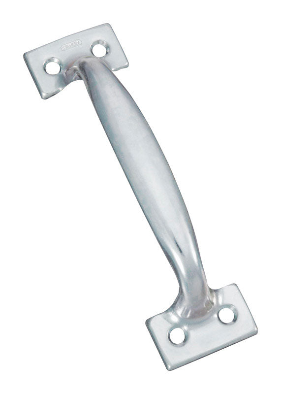 NATIONAL HARDWARE - National Hardware 6-1/2 in. L Zinc-Plated Silver Steel Door Pull