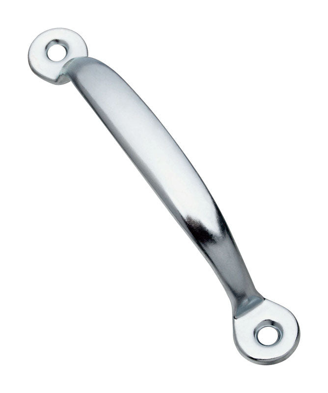 NATIONAL HARDWARE - National Hardware 4-3/4 in. L Zinc-Plated Silver Steel Door Pull