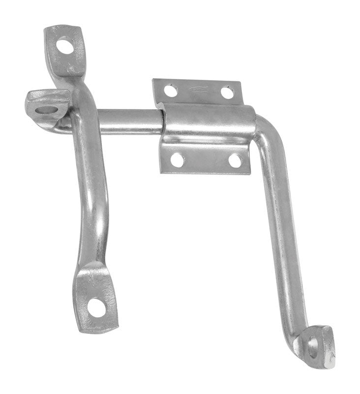 NATIONAL HARDWARE - National Hardware 5.42 in. H X 0.78 in. W X 5.83 in. L Zinc-Plated Steel Slide-Action Door/Gate Latc