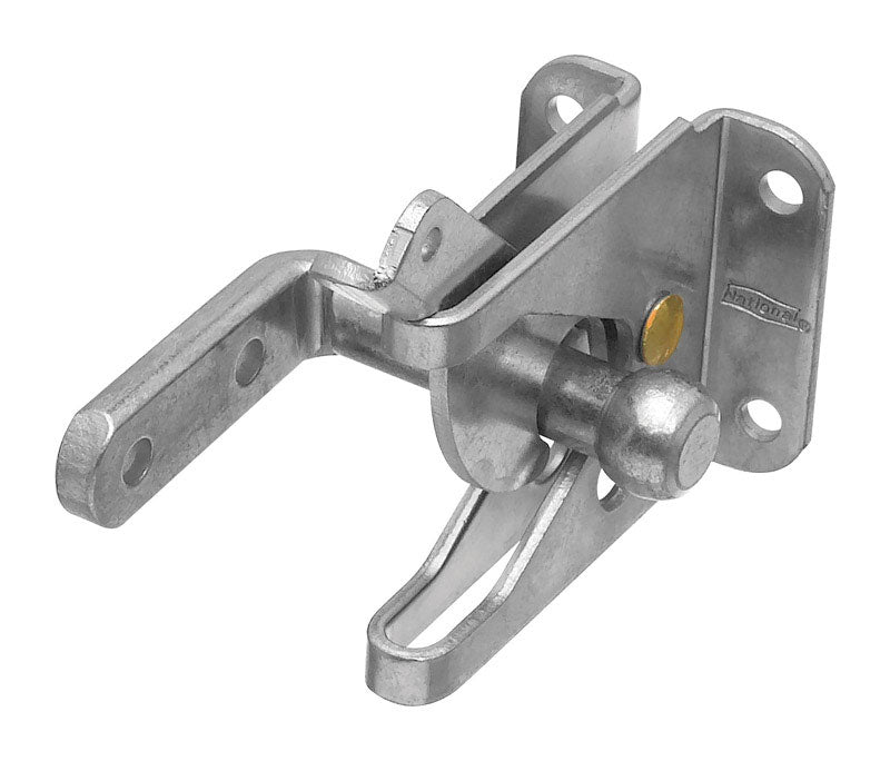 NATIONAL HARDWARE - National Hardware Zinc-Plated Steel Automatic Gate Latch