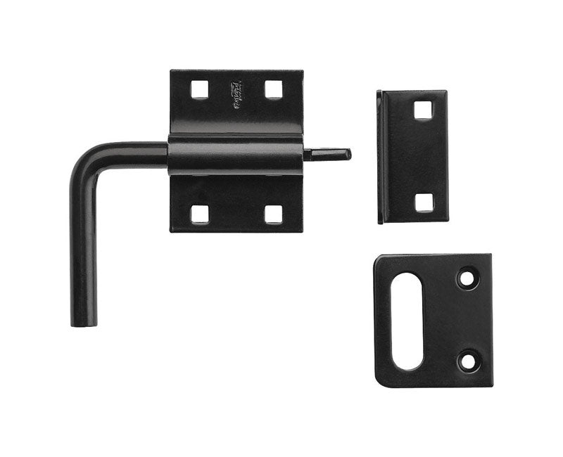 NATIONAL HARDWARE - National Hardware 1.31 in. H X 5.5 in. W X 4.09 in. L Steel Slide-Action Slide Bolt Gate Latch