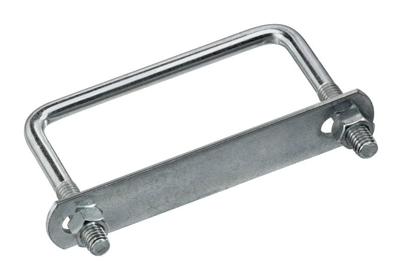 NATIONAL HARDWARE - National Hardware 3/8 in. X 4 in. W X 3 in. L Coarse Zinc-Plated Steel Square U-Bolt