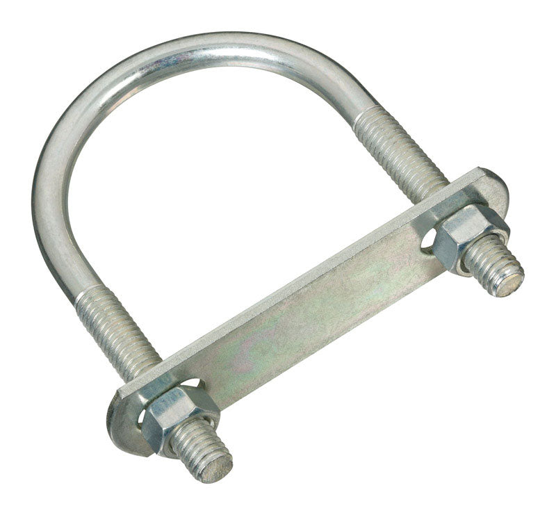 NATIONAL HARDWARE - National Hardware 3/8 in. X 2-1/2 in. W X 4 in. L Coarse Zinc-Plated Steel U-Bolt