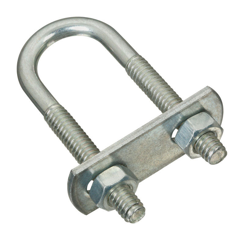 NATIONAL HARDWARE - National Hardware 1/4 in. X 3/4 in. W X 2-1/2 in. L Coarse Zinc-Plated Steel U-Bolt