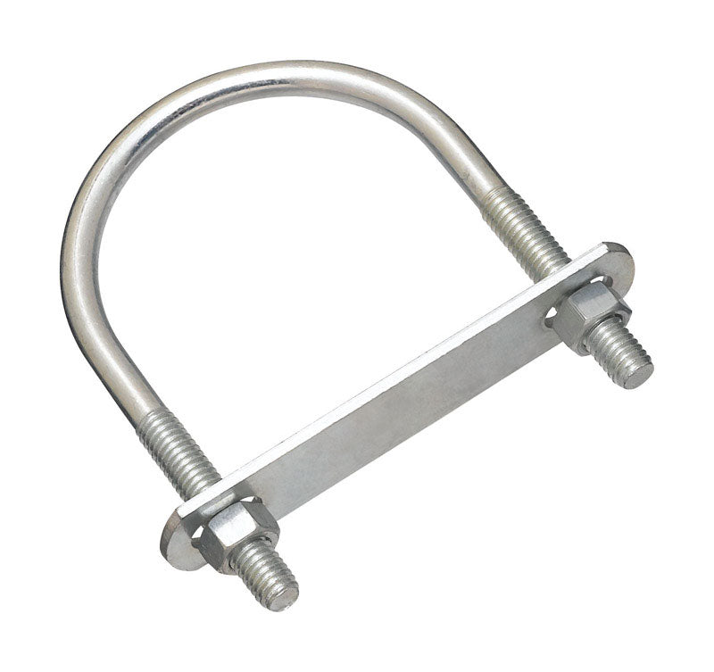 NATIONAL HARDWARE - National Hardware 3/8 in. X 3 in. W X 4-1/2 in. L Coarse Zinc-Plated Steel U-Bolt