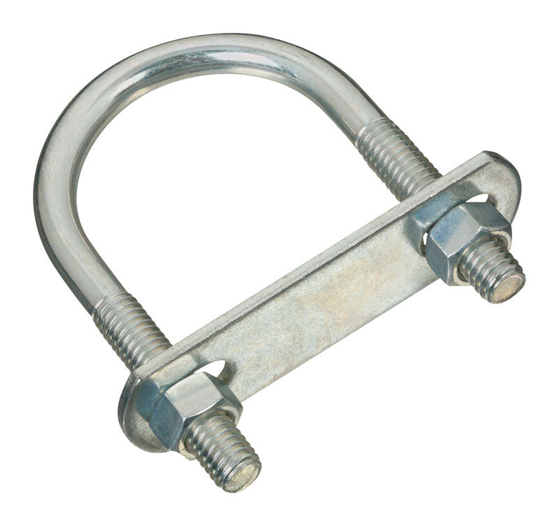 NATIONAL HARDWARE - National Hardware 3/8 in. X 2 in. W X 3-1/2 in. L Coarse Zinc-Plated Steel U-Bolt