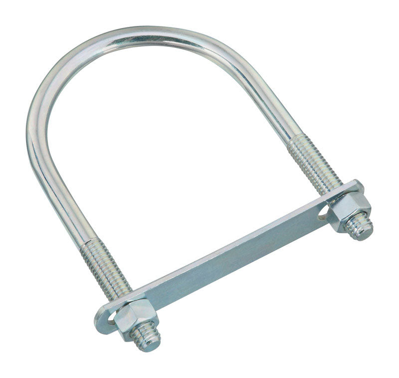 NATIONAL HARDWARE - National Hardware 1/2 in. X 4 in. W X 6-1/2 in. L Coarse Zinc-Plated Steel U-Bolt