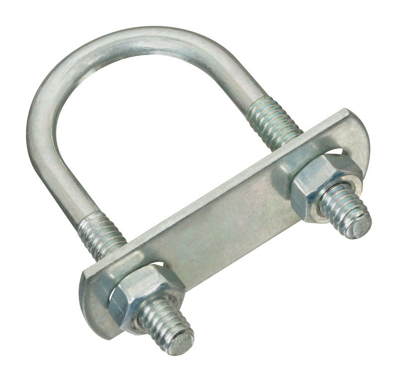 NATIONAL HARDWARE - National Hardware 1/4 in. X 1-1/8 in. W X 2-1/4 in. L Coarse Zinc-Plated Steel U-Bolt