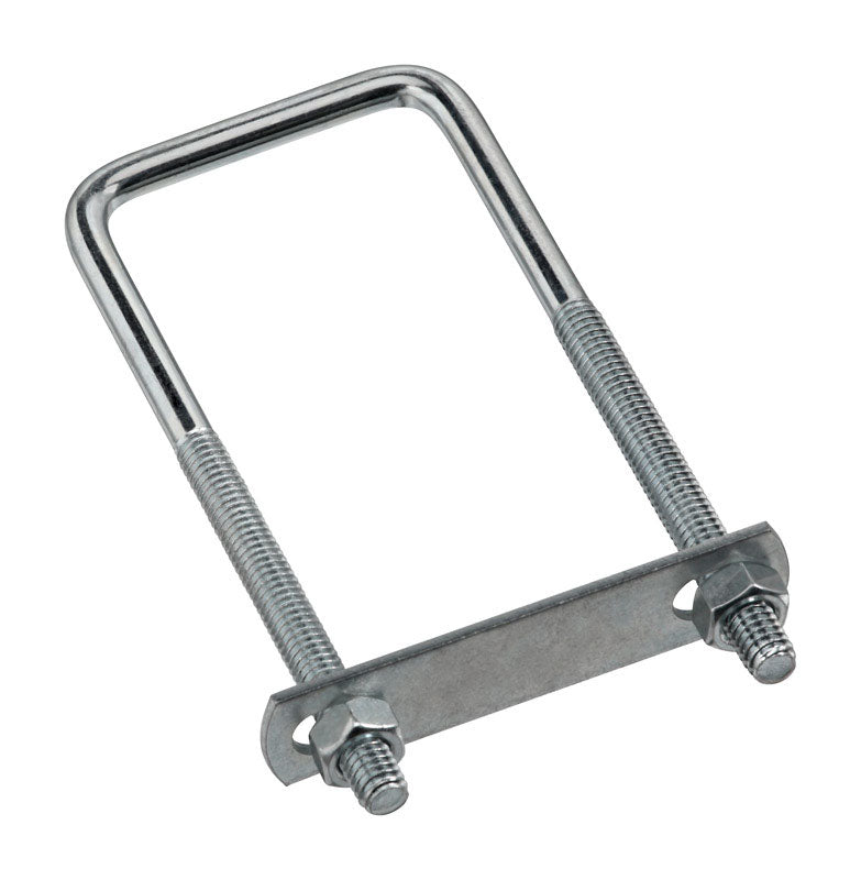NATIONAL HARDWARE - National Hardware 5/16 in. X 2 in. W X 5 in. L Coarse Zinc-Plated Steel Square U-Bolt