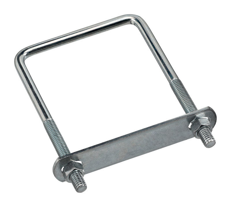 NATIONAL HARDWARE - National Hardware 3/8 in. X 3-5/8 in. W X 6 in. L Coarse Zinc-Plated Steel Square U-Bolt