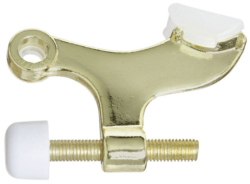 NATIONAL HARDWARE - National Hardware Zinc Brass Gold Hinge Pin Door Stop Mounts to door
