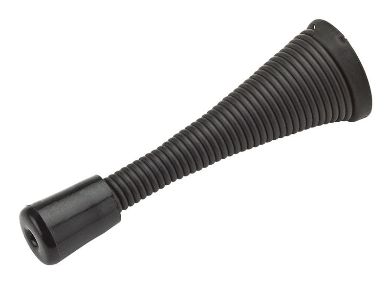 NATIONAL HARDWARE - National Hardware 3 in. L Steel w/Rubber Tip Oil Rubbed Bronze Brown Spring Door Stop Mounts to wall