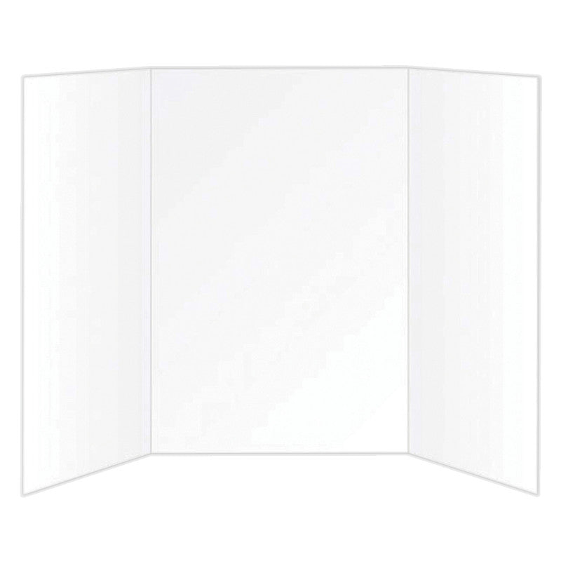 FLIPSIDE PRODUCTS - Foam Project Board, 36"W x 48"L, White, Pack of 10
