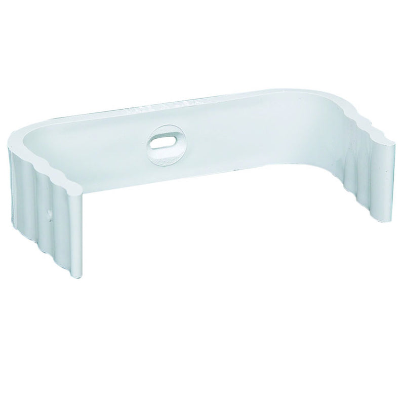AMERIMAX - Amerimax 0.8 in. H X 2 in. W X 3.25 in. L White Vinyl Traditional Downspout Band