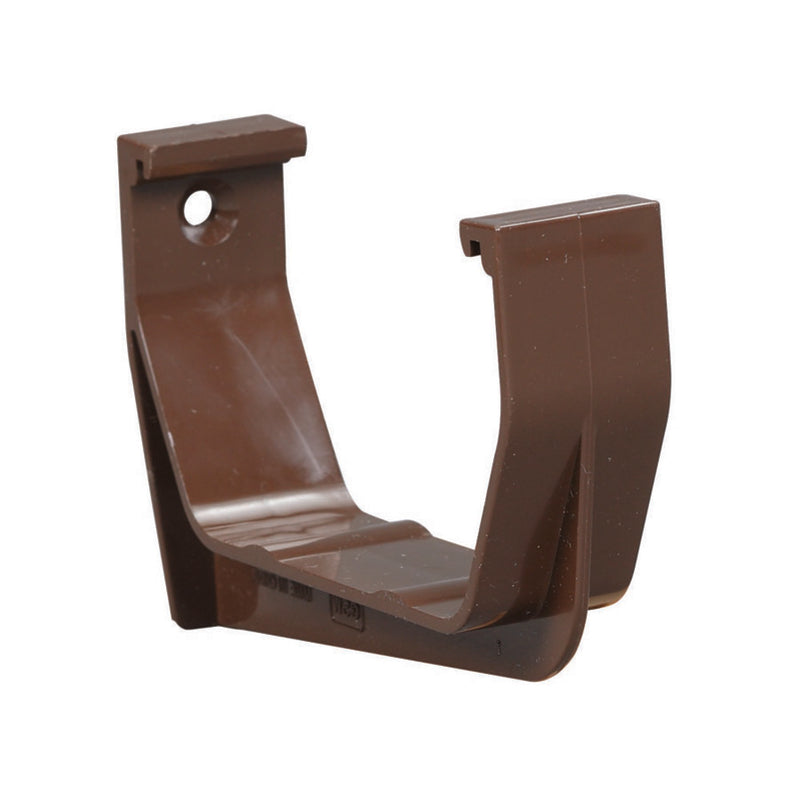 AMERIMAX - Amerimax 5.75 in. H X 3.25 in. W X 5 in. L Brown Vinyl U Exterior Hook Bracket - Case of 50