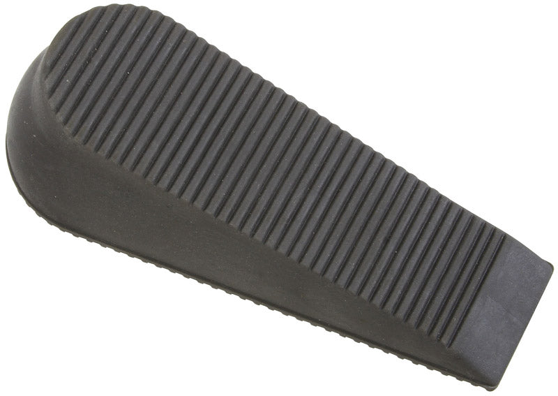 NATIONAL HARDWARE - National Hardware 6 in. W Rubber Gray Wedge Door Stop Mounts to floor