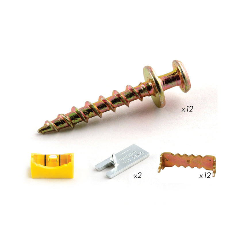 HANGMAN - Hangman Wall Hanging Kit 100 lb 12 pk