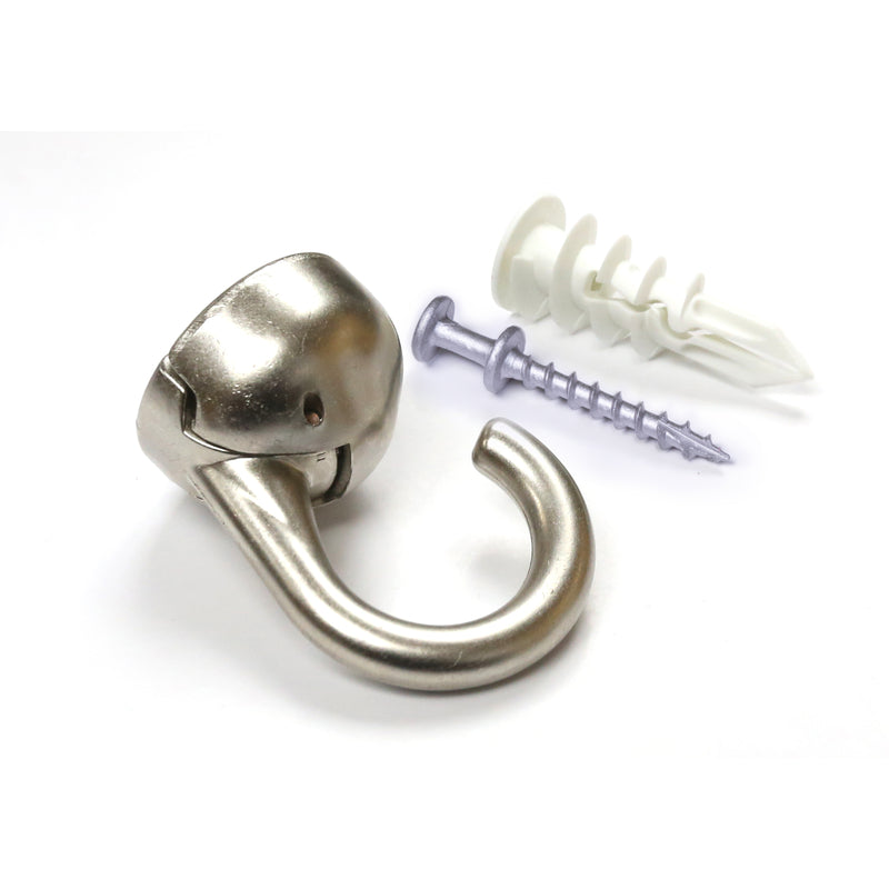 HANGMAN - Hangman Small Silver Metal 2 in. L Ceiling Hook 20 lb 1 pk