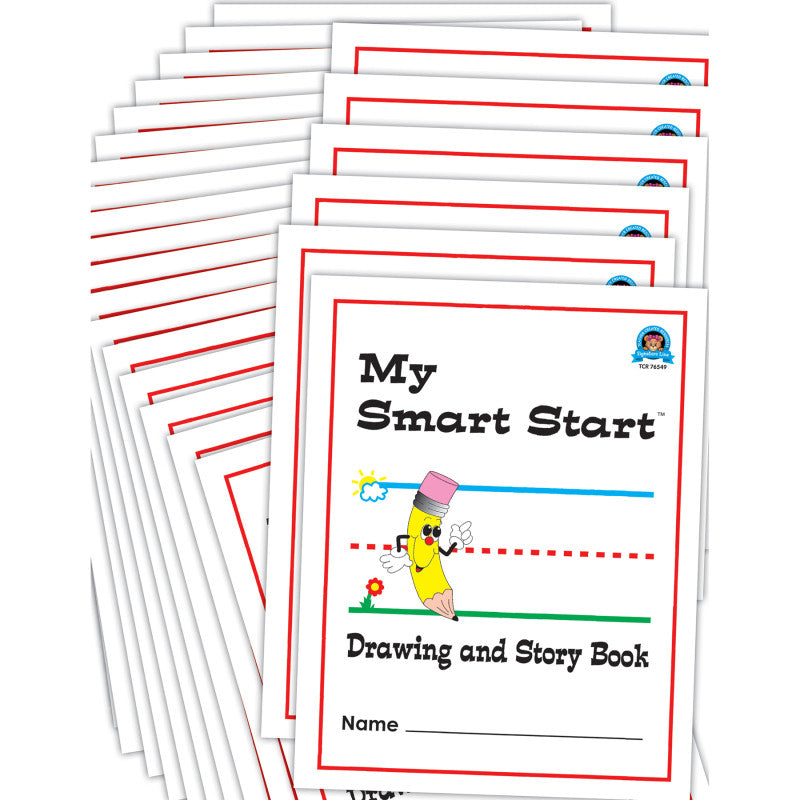 TEACHER CREATED RESOURCES - Smart Start Drawing & Story Book 1-2 Journals, Class Pack of 24