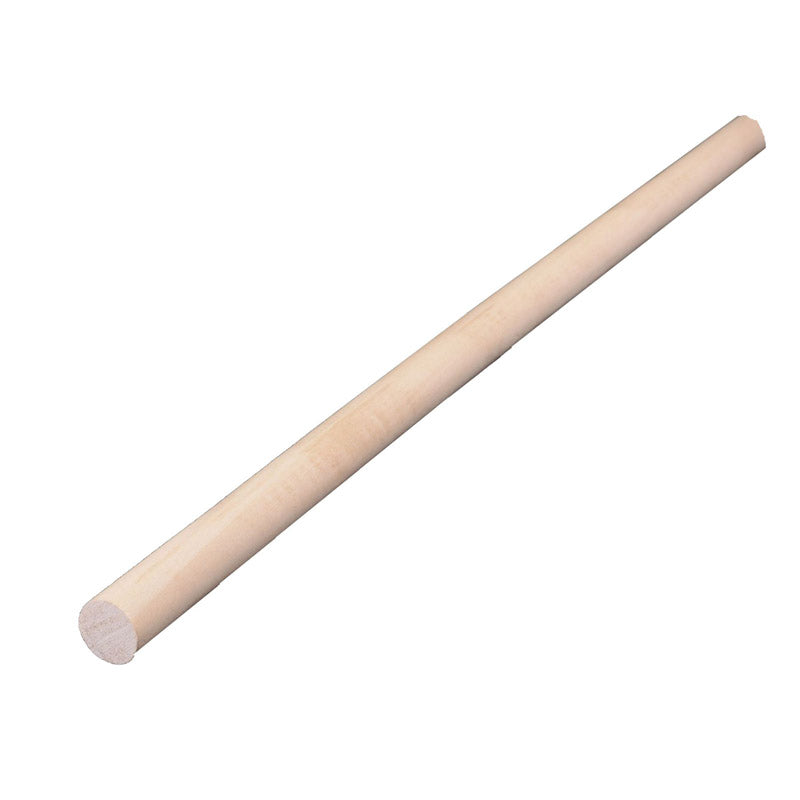 ALEXANDRIA MOULDING - Alexandria Moulding Round Ramin Hardwood Dowel 5/8 in. D X 36 in. L 1 pk Gray - Case of 15