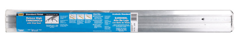 M-D BUILDING PRODUCTS - M-D 1.125 in. H X 3.75 in. W X 36 in. L Bronze Aluminum Deluxe High Threshold Silver