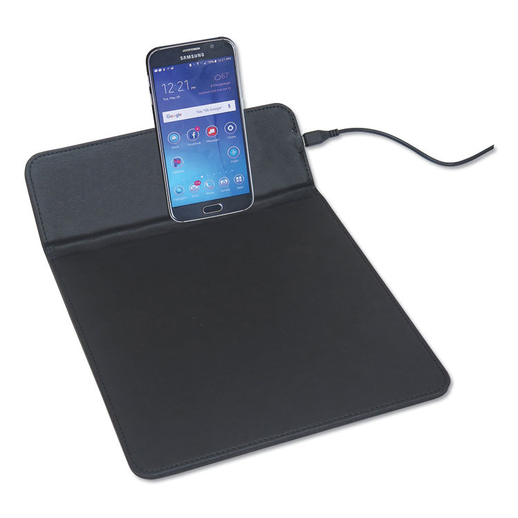 Artistic - Wireless Charging Pads, Qi Wireless Charging, 5 W, 11", Black