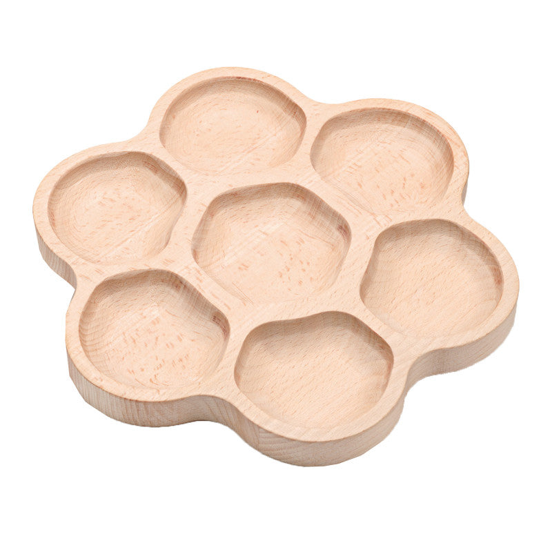 YELLOW DOOR - Natural Flower Tactile Tray, 6-Section