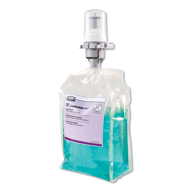 Rubbermaid Commercial - Enriched-Foam Soap Refill, Vanilla/White Peach Scent, 1,300 mL, 3/Carton