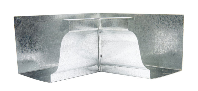 AMERIMAX - Amerimax 5 in. H X 7.5 in. W X 5 in. L Metallic Galvanized Steel K Inside Miter - Case of 10