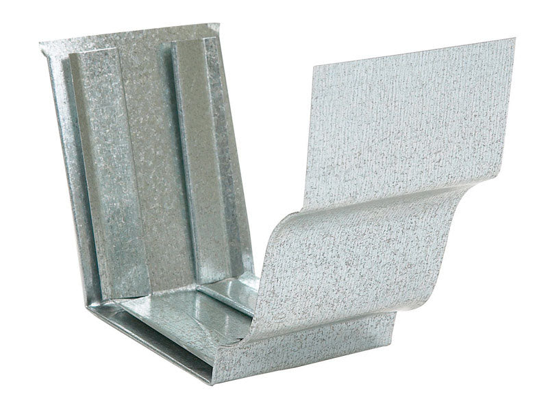 AMERIMAX - Amerimax 3.5 in. H X 4 in. W X 4 in. L Metallic Galvanized Steel K Slip Joint Connector - Case of 30