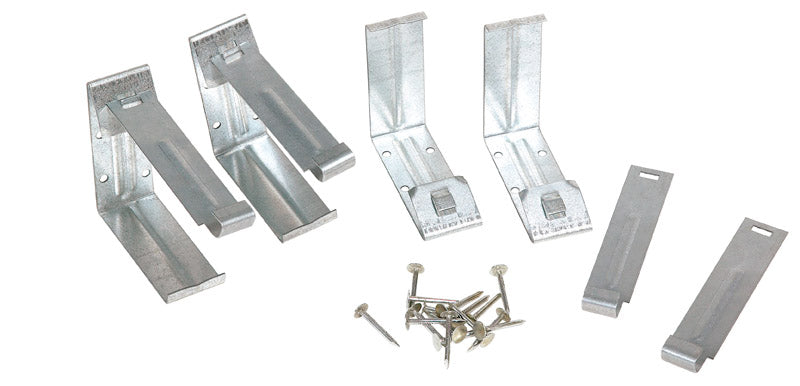 AMERIMAX - Amerimax 1.5 in. H X 4 in. W X 5.5 in. L Metallic Galvanized Steel K Fascia Bracket - Case of 12
