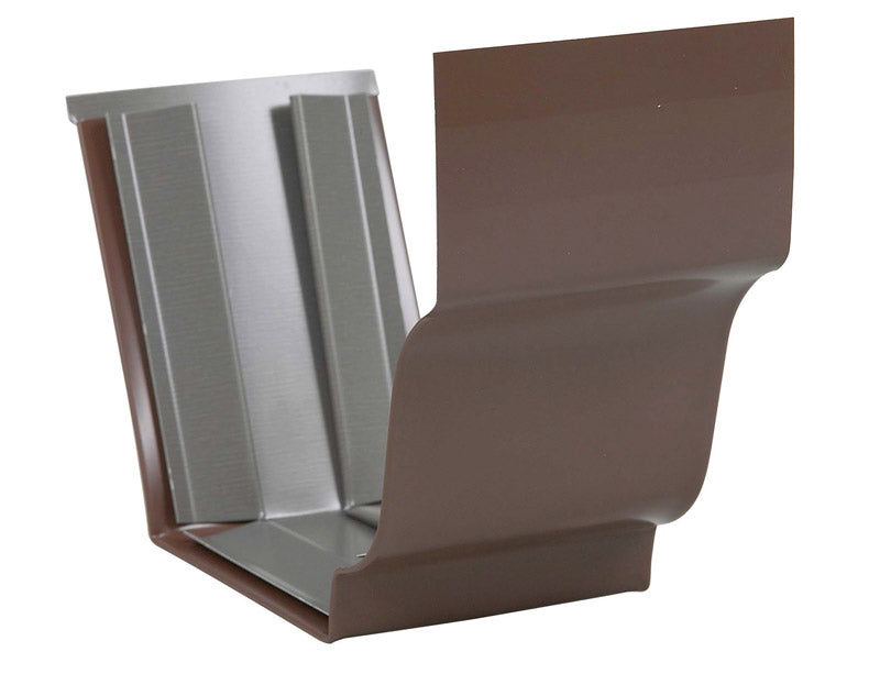 AMERIMAX - Amerimax 2.75 in. H X 4.75 in. W X 6.5 in. L Brown Aluminum K Slip Joint Connector - Case of 30