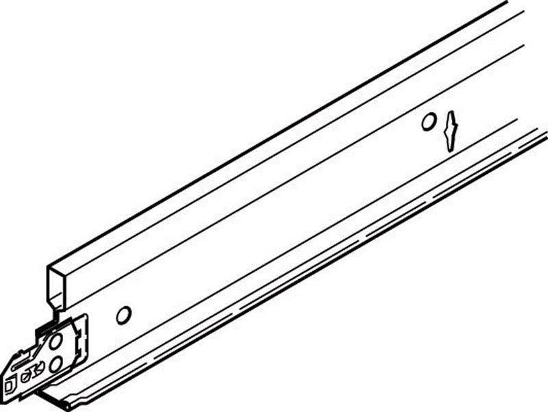 USG DONN BRAND - USG Donn Brand SDX/SDXL424 1.5 in. L X 0.942 in. W Cross Tee 1 pk - Case of 60