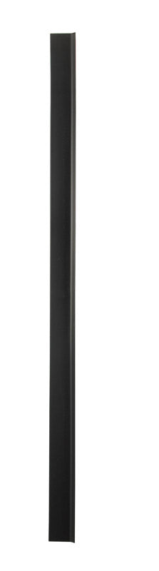 M-D BUILDING PRODUCTS - M-D Building Products 0.13 in. H X 2.5 in. W X 4 ft. L Prefinished Black Vinyl Wall Base - Case of 18