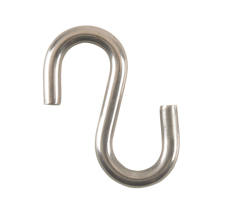 HAMPTON - Hampton Small Stainless Steel 3 in. L S-Hook 250 lb 1 pk - Case of 20