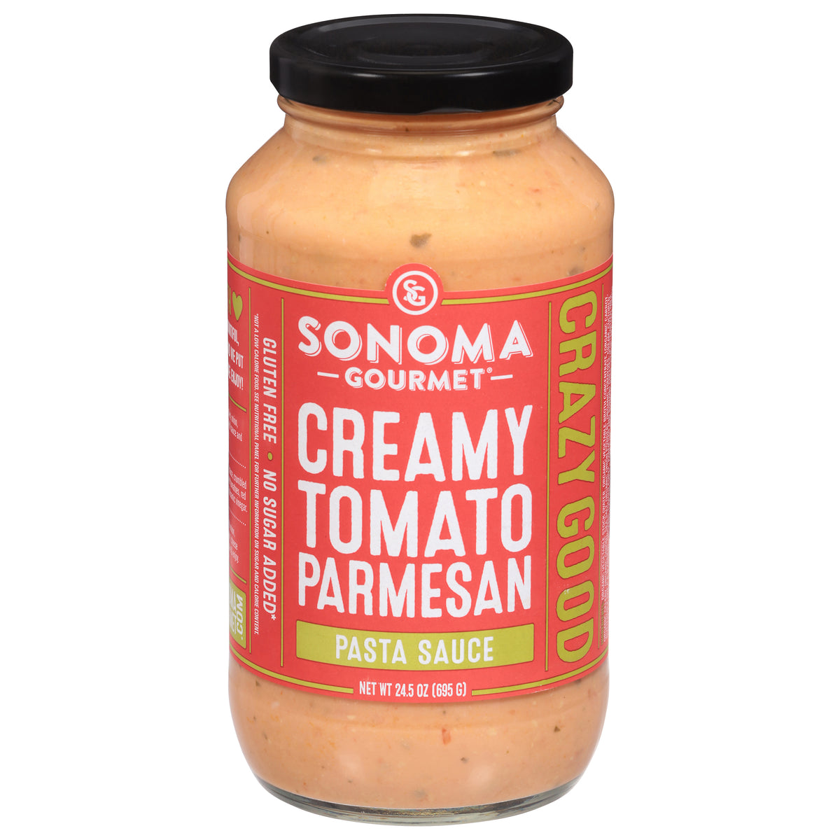 Sonoma Gourmet Creamy Tomato Parmesan Pasta Sauce 24.5 oz - Case of 6
