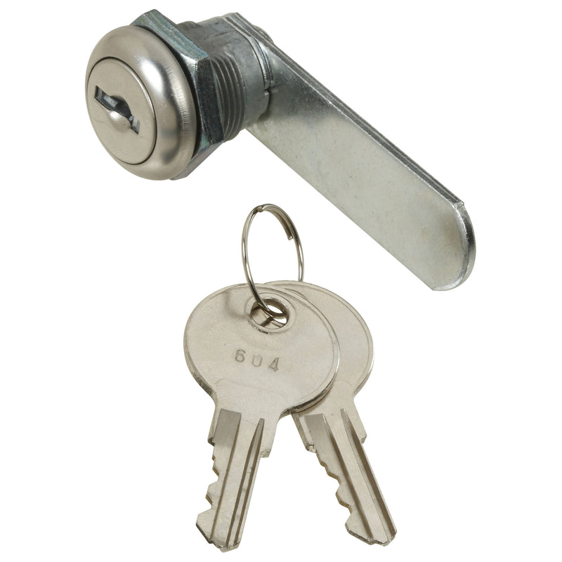 NATIONAL HARDWARE - National Hardware Chrome Silver Steel Cabinet/Drawer Lock [N185-272]