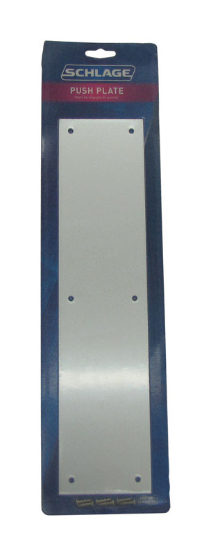 H.B. IVES - Schlage 3.5 in. H X 15 in. L Aluminum Push Plate