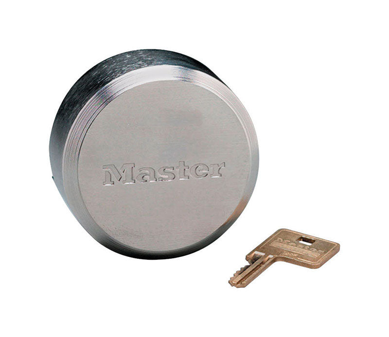 MASTER LOCK - Master Lock ProSeries 2.875 in. W Die-Cast Zinc Pin Tumbler Shackleless Disc Padlock