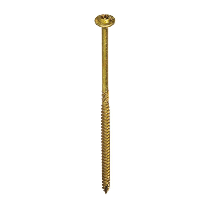 GRK FASTENERS - GRK Fasteners 3/8 in X 8 in. L Star Washer Head Self Tapping Structural Screws [10287]