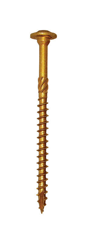 GRK FASTENERS - GRK Fasteners No. 20 X 8 in. L Star Washer Head Structural Screws 25 pk - Case of 25