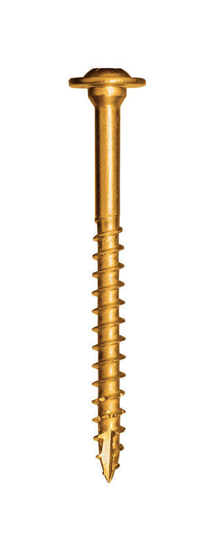 GRK FASTENERS - GRK Fasteners No. 10 X 2-1/2 in. L Star Washer Head Structural Screws 50 pk