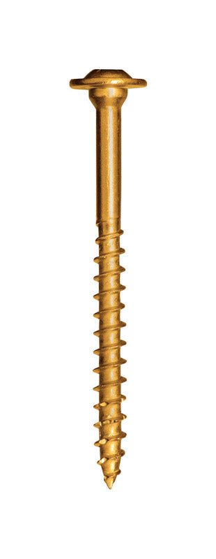 GRK FASTENERS - GRK Fasteners 1/4 in. X 1-1/2 in. L Star Washer Head Structural Screws 50 pk