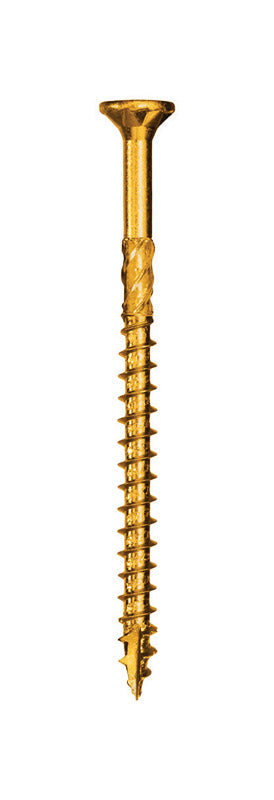GRK FASTENERS - GRK Fasteners R4 No. 8 X 2-1/2 in. L Star Coated Multi-Purpose Screws 650 pk