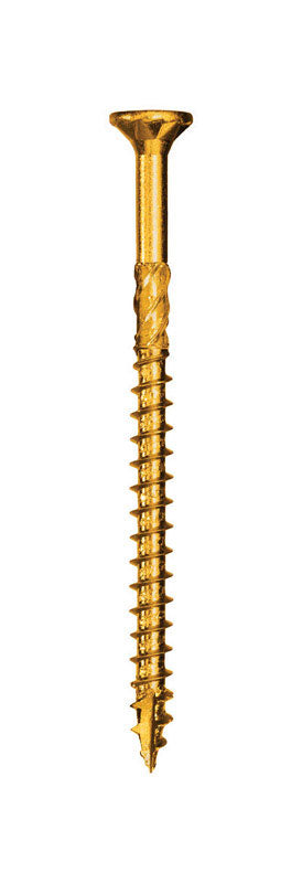 GRK FASTENERS - GRK Fasteners R4 No. 8 X 2-1/2 in. L Star Coated Multi-Purpose Screws 100 pk